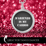 Collier D'Arienzo est mon cardio Tanguero Argentine Tango<br><div class="desc">Ce collier de tango extraordinaire fera savoir à tout le monde que vous vivez du tango argentin. Cela rend aussi parfait anniversaire,  Noël,  Saint Valentin ou fête des mères cadeau pour les toxicomanes de Tango. N'hésitez pas à acheter en vrac pour vos amis tango.</div>