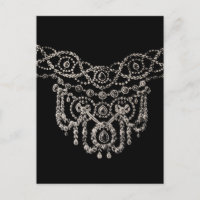 Collier de bijoux Cartier ~ Carte postale / Invita
