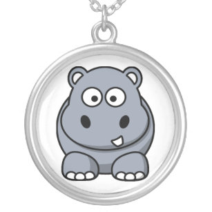 Collier de dessin pour bébé Hippo