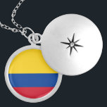 Collier de drapeau de la Colombie<br><div class="desc">Collier avec le drapeau national colombien connu sous le nom de Nacional tricolore. Bandera De Colombie de La d'escroquerie de collier.</div>