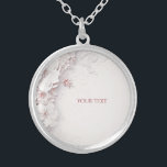 Collier de fleurs rose ivoire<br><div class="desc">Beau collier floral rose rose bleu ivoire</div>