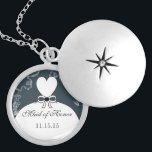 Collier de Merci mariage Bridesmaid<br><div class="desc">Colliers de conservation Choisissez soit Plat Argent,  soit Argent Argent Sterling</div>