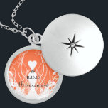 Collier de Merci mariage Bridesmaid<br><div class="desc">Colliers de conservation Choisissez soit Plat Argent, soit Argent Argent Sterling</div>