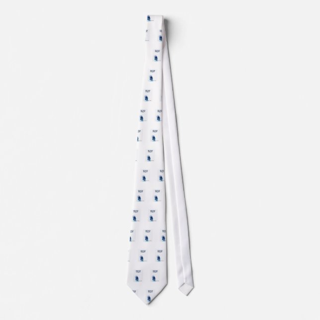 Collier de perles cravate (Devant)