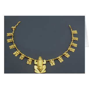 Collier de Quimbaya avec des grenouilles, de