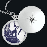 Collier de servante de Mariage de musique de la Ma<br><div class="desc">Colliers de conservation Choisissez soit Silver Plated Gold Finish ou Sterling Silver Unique 25th Anniversary Collier ou Personnalisé 1er Cadeau de Noël Peut Customiser en tant que colliers de fête de mariage Mariage Aussi - pour changer la couleur arrière - plan - cliquez sur personnaliser - cliquez sur modifier -...</div>