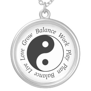 Collier de Yin Yang d'équilibre