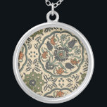 Collier Décor Floral Perse Carrelage<br><div class="desc">Décoré dans un style floral,  ce carrelage persan présente un certain nombre de fleurs différentes qui dansent ensemble dans un merveilleux mélange de couleurs. Connaissez quelqu'un qui aime les fleurs ou les dessins d'autres pays? Ce serait un cadeau parfait pour eux !</div>