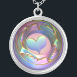 collier décoratif romantique avec coeur<br><div class="desc">Ce collier romantique peut être customisé en ajoutant du texte comme un nom ou un monogramme.</div>
