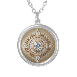 COLLIER DIAMOND & PEONY