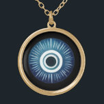 Collier d'yeux maléfique en or Faux - Symbole de p<br><div class="desc">Notre collier oculaire maléfique est parfait pour ceux qui recherchent un mélange unique de mode et de spiritualité. Fabriqué avec amour et attention aux détails, ce bijou convient à l'usure quotidienne ou aux occasions spéciales. Embrassez l'ancien symbolisme du mauvais oeil et ses qualités protectrices avec ce magnifique collier faux or....</div>