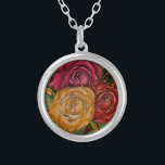 Collier Élégant Peint Rouge Orange Jaune Rose<br><div class="desc">Ce collier rose d'art élégant, chaleureux, peint, rouge, orange et jaune conviendra parfaitement aux amateurs de roses. Si chaleureux et adorable. Les roses sont chéris depuis des siècles pour leur délicate beauté et leur arôme parfumé. Elles sont un symbole d'amour, d'amitié et d'appréciation, et sont souvent données comme un cadeau...</div>
