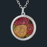 Collier Élégant Peint Rouge Orange Jaune Rose<br><div class="desc">Ce collier rose d'art élégant, chaleureux, peint, rouge, orange et jaune conviendra parfaitement aux amateurs de roses. Si chaleureux et adorable. Les roses sont chéris depuis des siècles pour leur délicate beauté et leur arôme parfumé. Elles sont un symbole d'amour, d'amitié et d'appréciation, et sont souvent données comme un cadeau...</div>