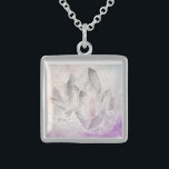 Collier En Argent Énergie de thérapie par les cristaux d'améthyste<br><div class="desc">Comme un guérisseur spirituel d'énergie de distance professionnelle depuis 2001, j'ont appris, développé et utilisé la puissance de l'intention curative d'énergie. Tous mes BIJOUX AVEC L'INTENTION (r) portent l'énergie curative de la manifestation positive. Ce collier curatif solide d'énergie en cristal d'argent sterling est prêt à recevoir votre propre intention personnelle....</div>