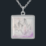 Collier En Argent Énergie de thérapie par les cristaux d'améthyste<br><div class="desc">Comme un guérisseur spirituel d'énergie de distance professionnelle depuis 2001, j'ont appris, développé et utilisé la puissance de l'intention curative d'énergie. Tous mes BIJOUX AVEC L'INTENTION (r) portent l'énergie curative de la manifestation positive. Ce collier curatif solide d'énergie en cristal d'argent sterling est prêt à recevoir votre propre intention personnelle....</div>