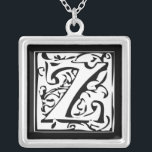 Collier en argent Momogramme<br><div class="desc">Colliers de conservation Choisissez soit Silver Plated Gold Finish ou Sterling Silver Unique Personnalisé! st Christmas Cadeau Mariage Keepsaké Wedding Party Colliers - pour changer la couleur arrière - plan - cliquez sur personnaliser - cliquez sur modifier - choisissez l'outil dernier dans le menu déroulant et choisissez l'une des couleurs...</div>