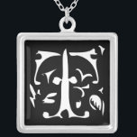 Collier en argent Monogramme<br><div class="desc">Colliers de conservation Choisissez soit Silver Plated Gold Finish ou Sterling Silver Unique Personnalisé! st Christmas Cadeau Mariage Keepsaké Wedding Party Colliers - pour changer la couleur arrière - plan - cliquez sur personnaliser - cliquez sur modifier - choisissez l'outil dernier dans le menu déroulant et choisissez l'une des couleurs...</div>