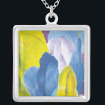 Collier Faux Indigo III<br><div class="desc">Floral</div>