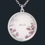 Collier Feuille rouge moderne<br><div class="desc">Beau collier Feuille rouge moderne</div>