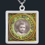 Collier FLORENCE RENAISSANCE FRUITS MODÈLE PHOTO Emerald<br><div class="desc">Elégant,  classique,  vibrant art Renaissance,  chef-d'oeuvre de Bottega della Robbia ( Florence - Italie ) en brun,  jaune,  vert,  bleu,  couleurs vives.</div>