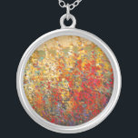 Collier Fresque du jardin lumineux des Fleurs sauvages du<br><div class="desc">Une fresque murale majestueuse dans le jardin,  représentant des fleurs sauvages de printemps comme pièce centrale. Tim O'Toole a fait ce paysage extraordinaire. Les fans de Claude Monet ou Winslow Homer devraient acheter cette oeuvre !</div>