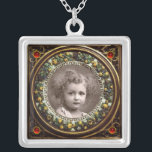 Collier FRUITS DE RENAISSANCE FLORENTINE, Ruby MODÈLE PHOT<br><div class="desc">Elégant,  classique,  vibrant art Renaissance,  chef-d'oeuvre de Bottega della Robbia ( Florence - Italie ) en brun,  jaune,  vert,  bleu,  couleurs vives.</div>