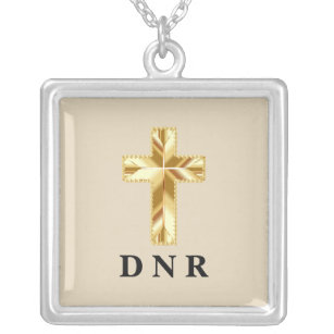 Collier Gold Cross DNR