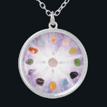 Collier *~* Grille cristalline de l'énergie de guérison pa<br><div class="desc">BIJOUX AVEC INTENTION (R)En tant que guérisseur de l'énergie spirituelle à distance professionnelle depuis 2001, j'ai appris, développé et utilisé la puissance de l'intention de guérison de l'énergie. Tout mon BIJOUX AVEC INTENTION (R) porte l'énergie de guérison de la manifestation positive. Ce collier d'énergie de guérison argent sterling LOVE est...</div>