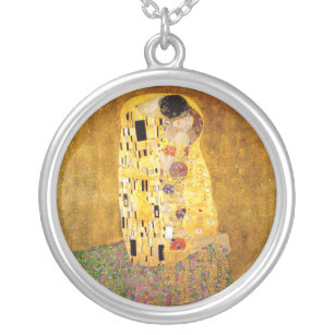 Collier Gustav Klimt La Peinture Classique Du Kiss