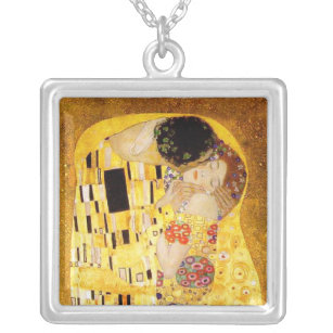 Collier Gustav Klimt La Peinture Classique Du Kiss