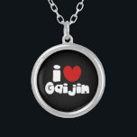 Collier i heart Gaijin<br><div class="desc">i heart Gaijin Globe Trotters se spécialise dans l'imagerie idiosyncratique du monde entier. Vous y trouverez des Cartes de Voeux,  Cartes Postales,  Posters,  Mousepads et plus encore.</div>