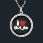 Collier i heart Gaijin<br><div class="desc">i heart Gaijin Globe Trotters se spécialise dans l'imagerie idiosyncratique du monde entier. Vous y trouverez des Cartes de Voeux,  Cartes Postales,  Posters,  Mousepads et plus encore.</div>
