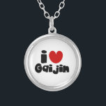 Collier i heart Gaijin<br><div class="desc">i heart Gaijin Globe Trotters se spécialise dans l'imagerie idiosyncratique du monde entier. Vous y trouverez des Cartes de Voeux,  Cartes Postales,  Posters,  Mousepads et plus encore.</div>