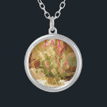 Collier Impression des fleurs reflétées<br><div class="desc">Reflected Blooms Art Print Introduce the "Reflected Blooms Art Print", une pièce magnifiquement sereine qui capture l'élégance d'un arrangement floral, rehaussé par la profondeur intrigante d'une réflexion miroir, promouvant un message de joie et d'équilibre. Description : Cette oeuvre présente un arrangement floral de gladioli dans un panier placé sur une...</div>
