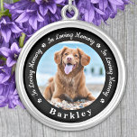 Collier In Loss Memory Dog Loss Photo Pet Memorial<br><div class="desc">Honore ton meilleur ami avec un collier photo mémorial personnalisé. Ce souvenir unique pour animaux de compagnie est le cadeau idéal pour vous, votre famille ou vos amis pour rendre hommage à votre être aimé. Nous espérons que votre collier photo mémorial de chien vous apportera paix, joie et des souvenirs...</div>