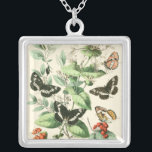 Collier Jardin des papillons et des fleurs<br><div class="desc">Une belle scène de jardin avec papillons et fleurs. Idyllique dans sa présentation,  c'est une grande impression à mettre dans votre maison. Commandez cette création Vision Studio dès aujourd'hui !</div>
