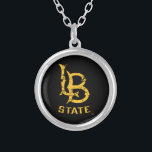 Collier L'état LB est déçu<br><div class="desc">Regardez ces dessins de la California State University Long Beach ! Montrez votre California State Pride avec ces nouveaux produits University. Ils font les cadeaux parfaits pour les étudiants, les anciens élèves, la famille, les amis ou les fans de Long Beach dans votre vie. Tous ces produits Zazzle sont personnalisables...</div>