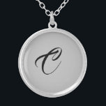 Collier LETTRE ANagram CHÂTEAU C<br><div class="desc">la lettre C anagram</div>