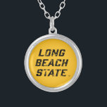 Collier Long Beach State Wordmark<br><div class="desc">Check out these California State University Long Beach designs ! Show off your California State Pride with these new University products. These make the parfait poison for the long beach student, alumni, family, friend ou fan in your life. All of these Zazzle products are customizable with your name, class year,...</div>