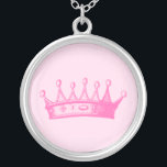 Collier Magenta Princess Crown sur Arrière - plan rose<br><div class="desc">Aucun jeu d'habillage n'est complet sans couronne ! Aidez votre enfant à se souvenir de la part d'une princesse qu'elle est avec cette impression de couronne magenta de Vision Studio. Commandez aujourd'hui !</div>