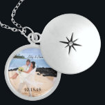 Collier mariage de conservation de photos<br><div class="desc">Colliers de conservation Choisissez soit Plat Argent,  soit Argent Argent Sterling</div>