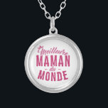 Collier Meilleure Maman du Monde - Fête des Mères<br><div class="desc">Collier Cadeau pour Fête des Mères ou Anniversaire Maman : Meilleure Maman du Monde ...  Idée Cadeau pour l'Anniversaire de votre Maman ou pour célébrer la Fete des Meres ...  à Offrir ou pour se faire Plaisir ...  Disponible pour Femmes comme Colliers ... </div>