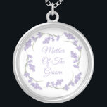 Collier Mère de la lavande de chambre Lavande Fleur Wreath<br><div class="desc">Mère du Sac fourre-tout de couronne florale de lavande de chambre</div>