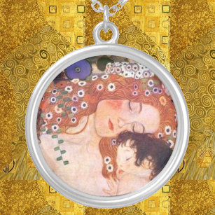 Collier Mère et enfant par Klimt