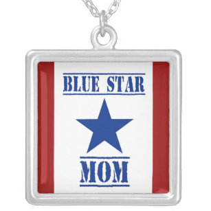 Collier Militaires de maman d'étoile bleue