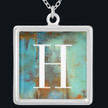 Collier Monogramme | Bleu deja<br><div class="desc">Décorations pour la maison</div>