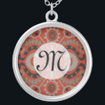 Collier Monogramme | Cinnabar Suzani I<br><div class="desc">Décorations pour la maison</div>