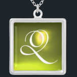COLLIER MONOGRAMME EN PIERRE DE GEM DE TOPAZ JAUNE MAGIQUE<br><div class="desc">Design élégant et unique avec pierres précieuses. Modélisation et rendu en 3D Studio Max par Bulgan Lumini .Part de la série Hyper Talismans.</div>