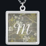 Collier Monogramme | Patterned Blossom Branch I<br><div class="desc">Floral</div>