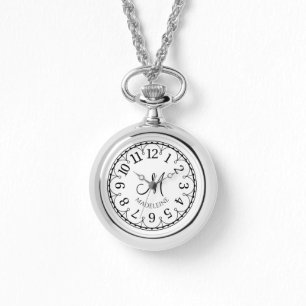 Collier Montre Femme Monogramme